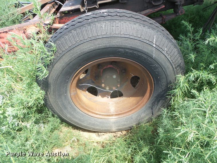 image for item JM9652 Shopbuilt  end dump trailer