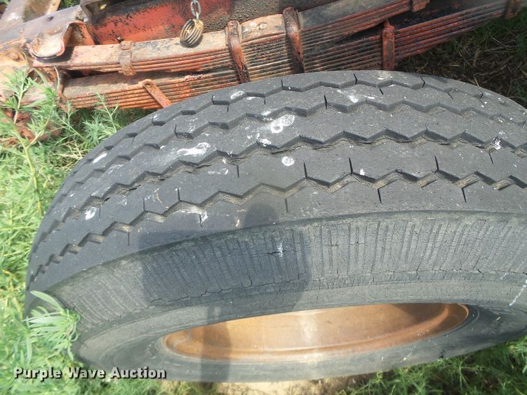 image for item JM9652 Shopbuilt  end dump trailer