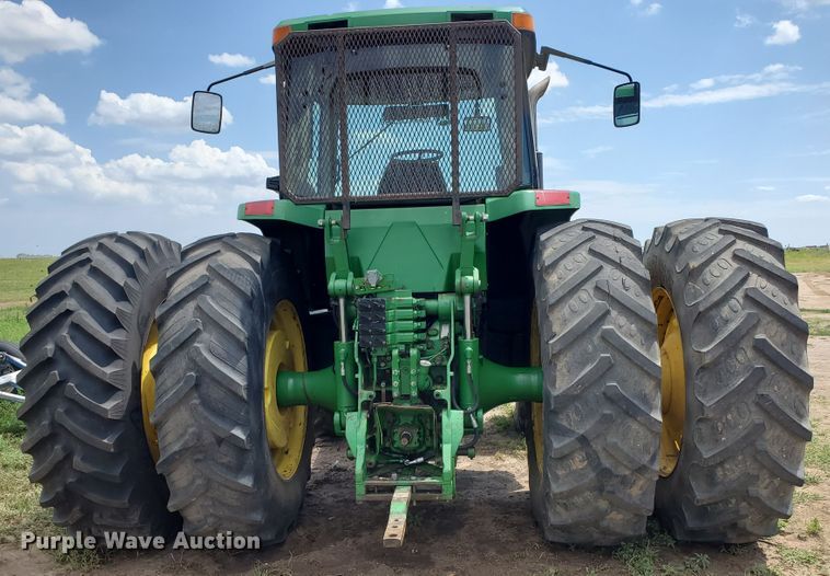 image for item JM9665 1995 John Deere 8300  MFWD tractor