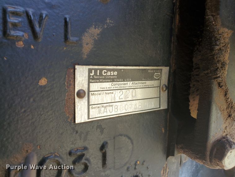 image for item JM9666 1996 Case IH 7220  tractor