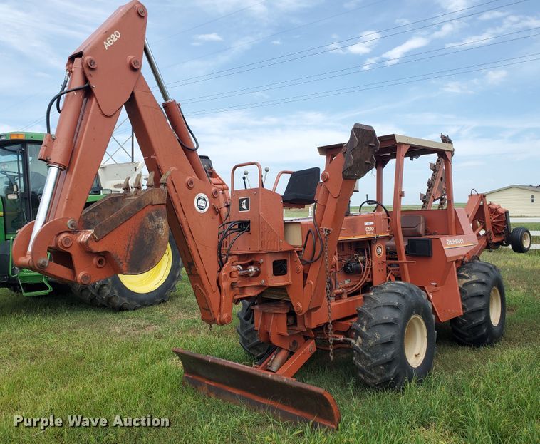 image for item JM9672 1990 Ditch Witch 6510  trencher