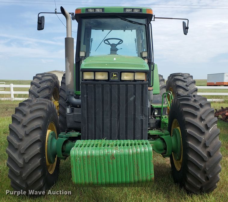 image for item JM9673 1995 John Deere 8300  MFWD tractor