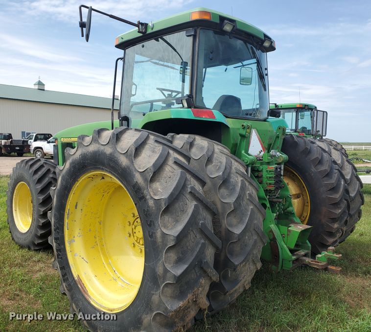image for item JM9673 1995 John Deere 8300  MFWD tractor