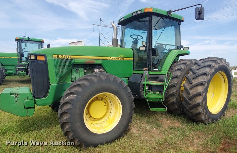 image for item JM9673 1995 John Deere 8300  MFWD tractor