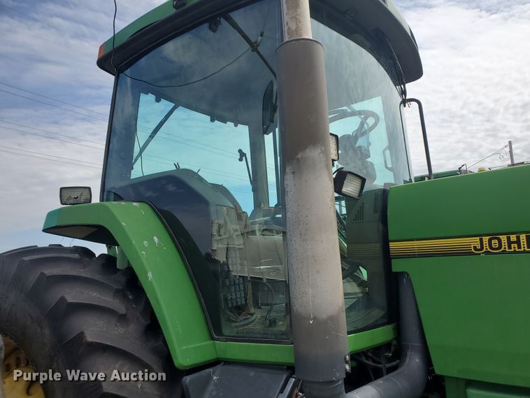 image for item JM9673 1995 John Deere 8300  MFWD tractor