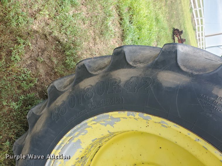 image for item JM9673 1995 John Deere 8300  MFWD tractor