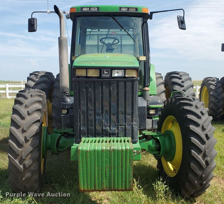 image for item JM9674 1995 John Deere 8300  MFWD tractor