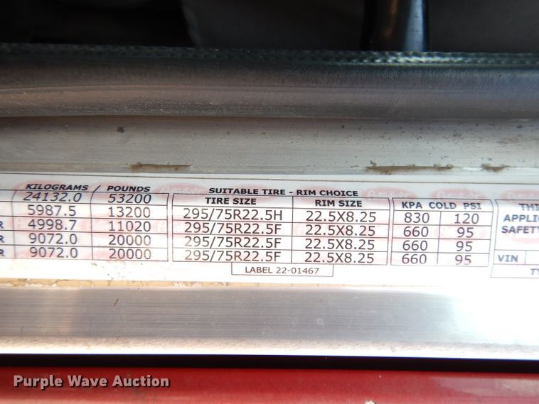 image for item DG0765 2010 Peterbilt 386  semi truck