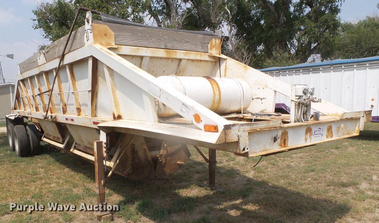 image for item DI5683 1979 Trailer 301-A  bottom dump trailer