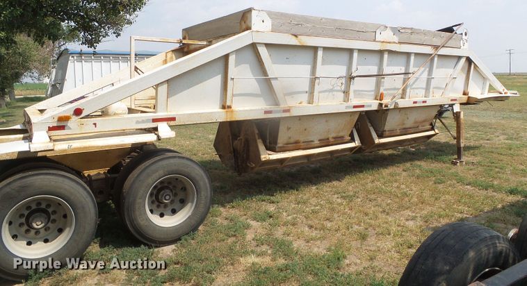 image for item DI5683 1979 Trailer 301-A  bottom dump trailer