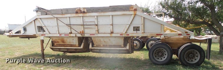 image for item DI5683 1979 Trailer 301-A  bottom dump trailer