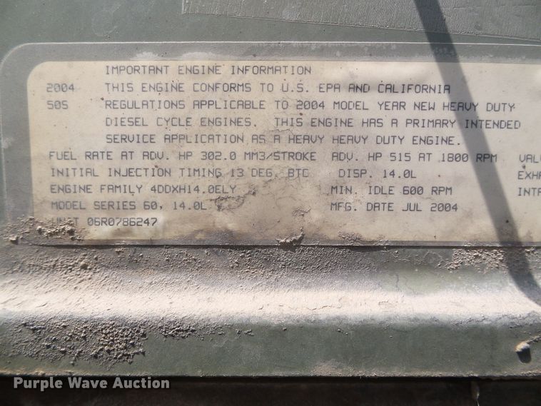 image for item DI5688 2005 Freightliner Columbia 120  semi truck