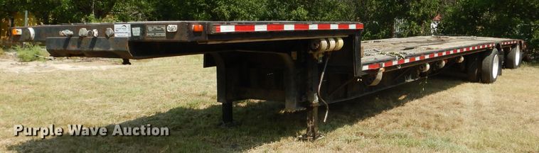 image for item DJ8863 2000 Nabors DFF  drop deck equipment trailer