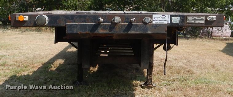 image for item DJ8863 2000 Nabors DFF  drop deck equipment trailer