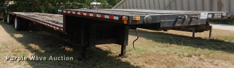 image for item DJ8863 2000 Nabors DFF  drop deck equipment trailer