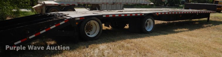image for item DJ8863 2000 Nabors DFF  drop deck equipment trailer
