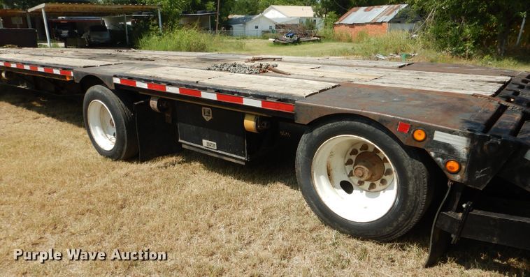 image for item DJ8863 2000 Nabors DFF  drop deck equipment trailer