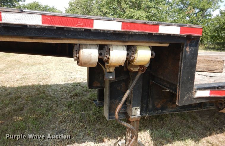 image for item DJ8863 2000 Nabors DFF  drop deck equipment trailer