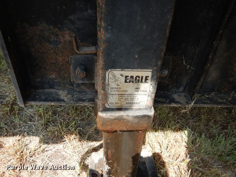 image for item DJ8863 2000 Nabors DFF  drop deck equipment trailer