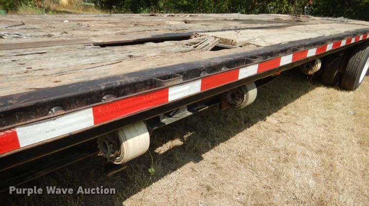 image for item DJ8863 2000 Nabors DFF  drop deck equipment trailer