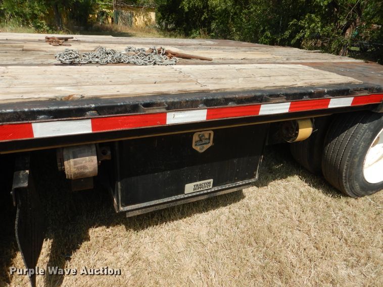 image for item DJ8863 2000 Nabors DFF  drop deck equipment trailer