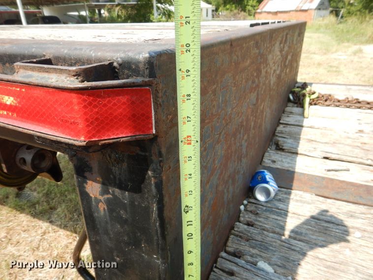 image for item DJ8863 2000 Nabors DFF  drop deck equipment trailer