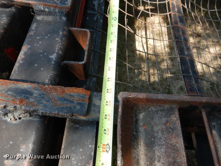 image for item DJ8863 2000 Nabors DFF  drop deck equipment trailer