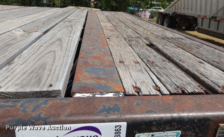 image for item DJ8863 2000 Nabors DFF  drop deck equipment trailer