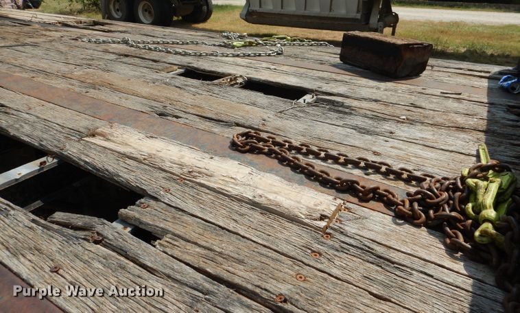 image for item DJ8863 2000 Nabors DFF  drop deck equipment trailer