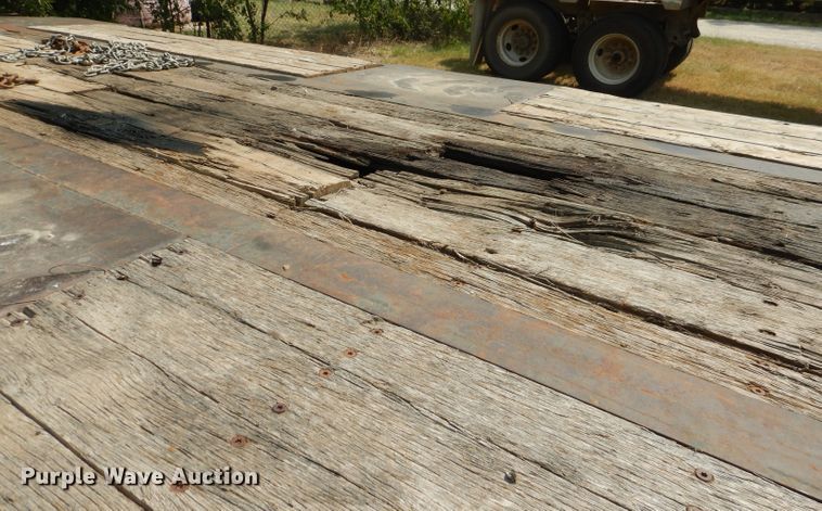 image for item DJ8863 2000 Nabors DFF  drop deck equipment trailer