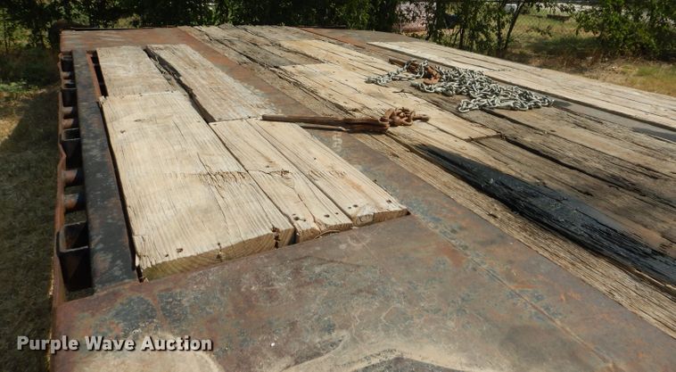 image for item DJ8863 2000 Nabors DFF  drop deck equipment trailer