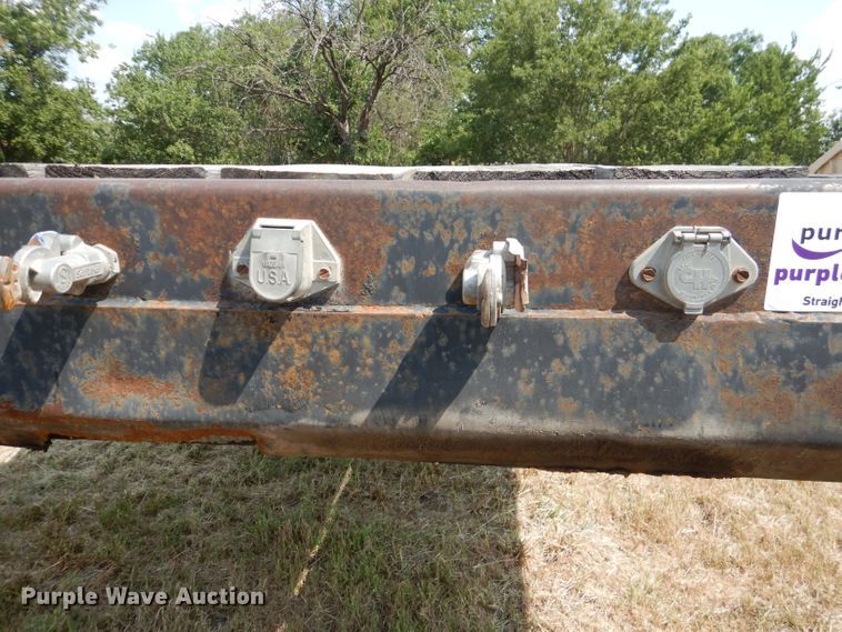 image for item DJ8863 2000 Nabors DFF  drop deck equipment trailer