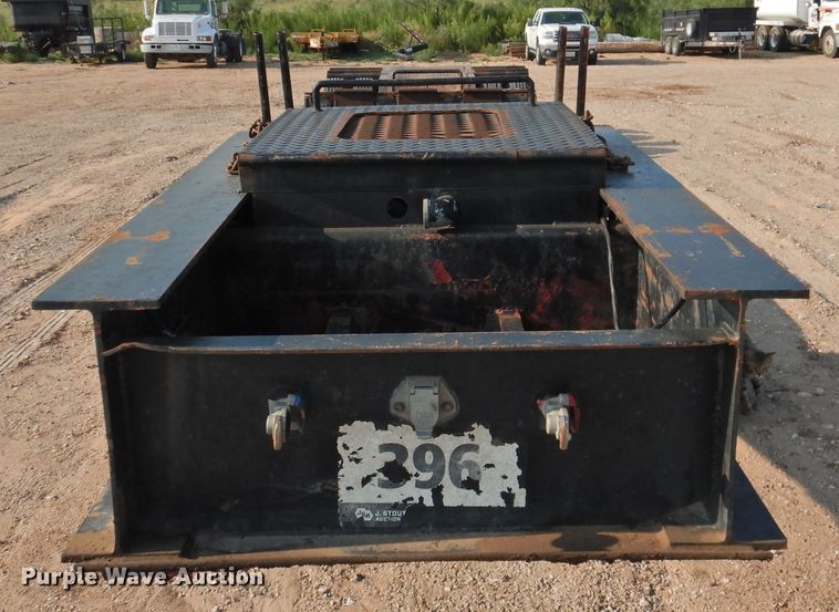 image for item DK2282 1986 Eager Beaver 35GHG-BR  lowboy equipment trailer