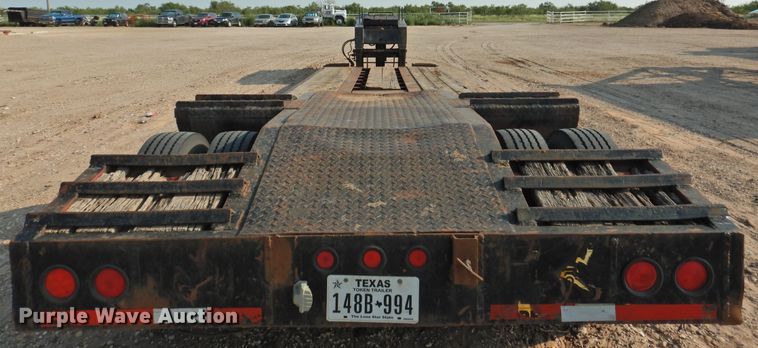 image for item DK2282 1986 Eager Beaver 35GHG-BR  lowboy equipment trailer