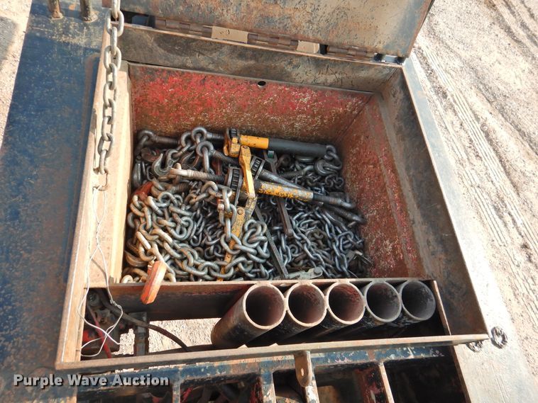 image for item DK2282 1986 Eager Beaver 35GHG-BR  lowboy equipment trailer