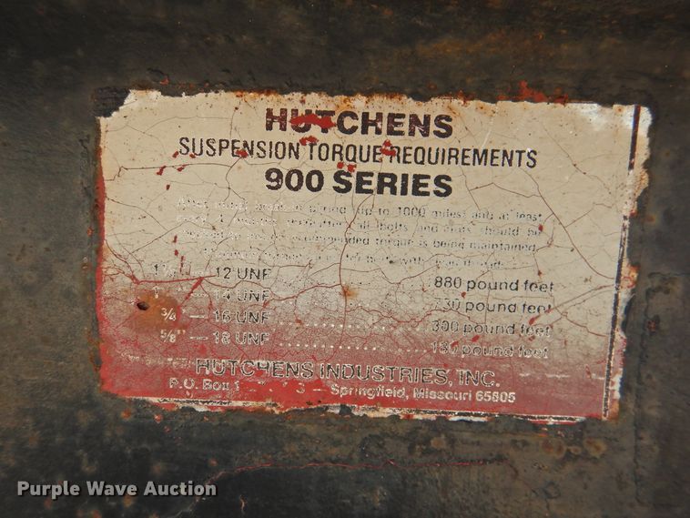 image for item DK2282 1986 Eager Beaver 35GHG-BR  lowboy equipment trailer