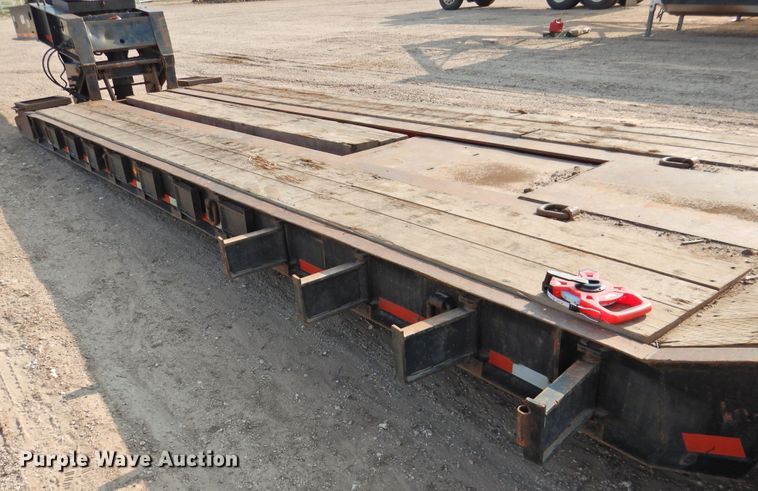 image for item DK2282 1986 Eager Beaver 35GHG-BR  lowboy equipment trailer