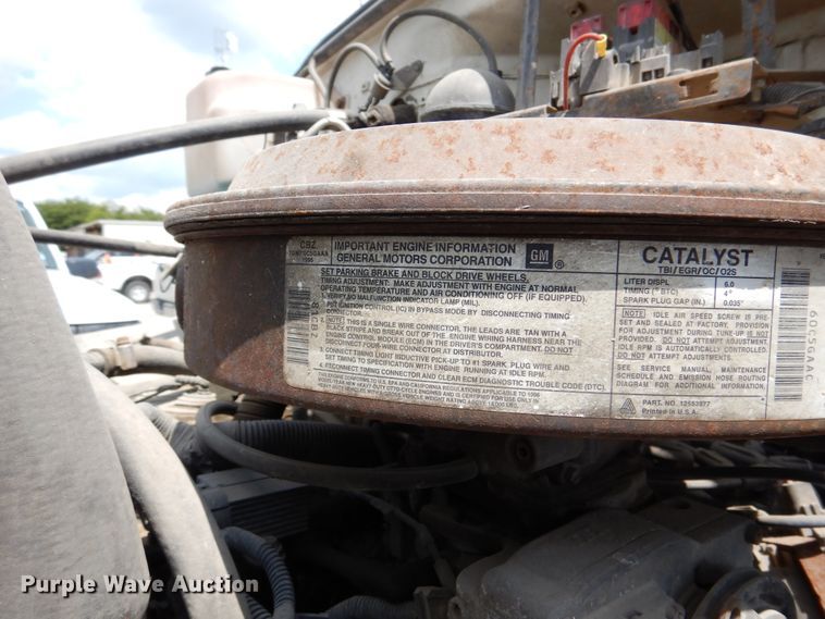 image for item DM6326 1996 Chevrolet Kodiak  propane truck