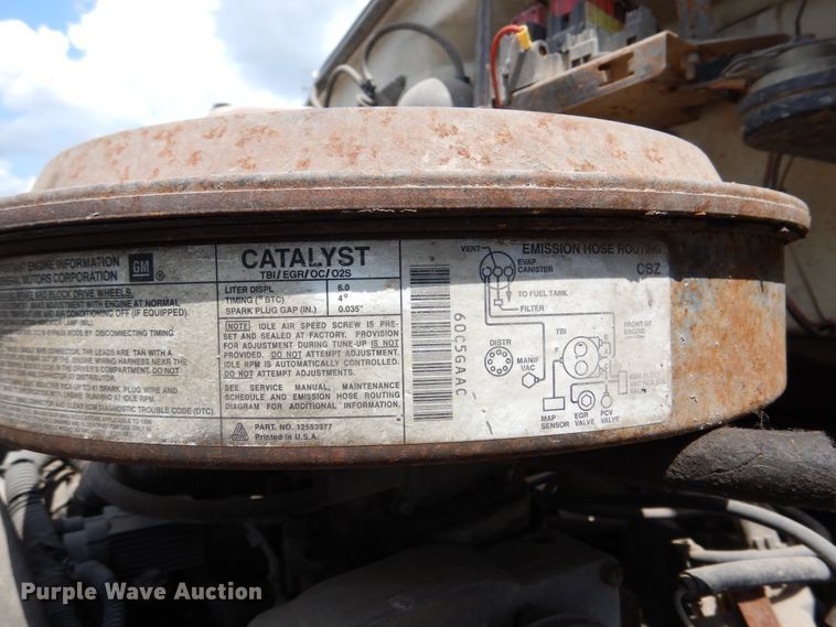 image for item DM6326 1996 Chevrolet Kodiak  propane truck