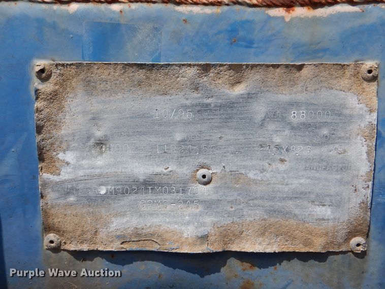 image for item DM6328 1996 Great Dane  flatbed trailer