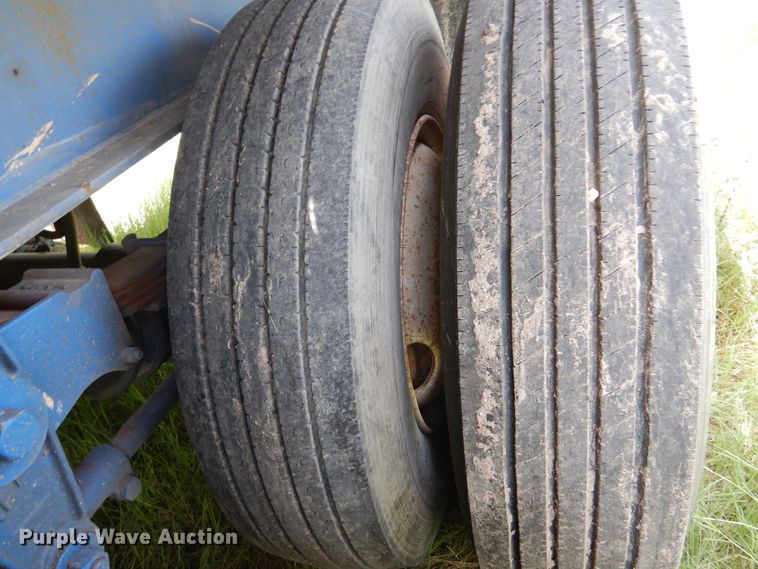 image for item DM6329 1991 Lufkin  flatbed trailer