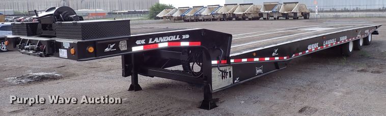 image for item DN1782 2008 Landoll 410B  tilt deck equipment trailer