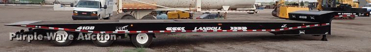 image for item DN1782 2008 Landoll 410B  tilt deck equipment trailer