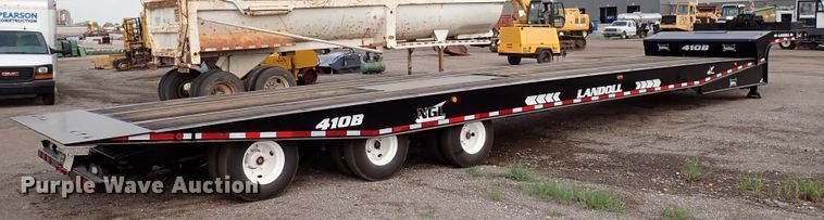 image for item DN1782 2008 Landoll 410B  tilt deck equipment trailer