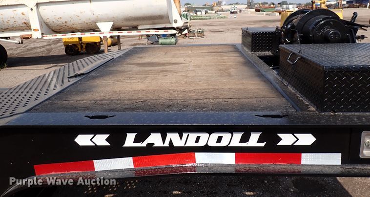 image for item DN1782 2008 Landoll 410B  tilt deck equipment trailer