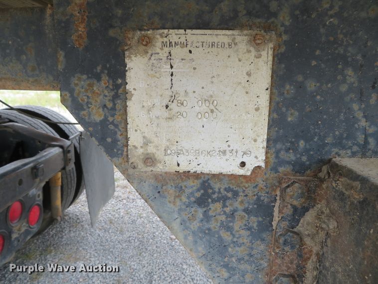 image for item DN5962 1989 Cobra  end dump trailer