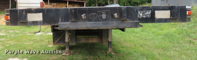 image for item FP9352 1973 Transcraft DT-20-43  drop deck equipment trailer