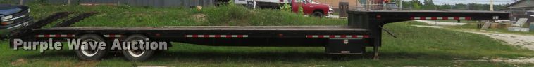 image for item FP9352 1973 Transcraft DT-20-43  drop deck equipment trailer