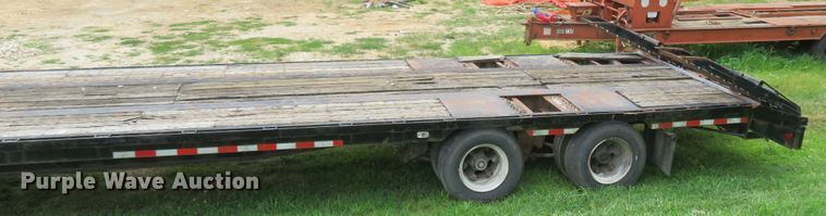image for item FP9352 1973 Transcraft DT-20-43  drop deck equipment trailer