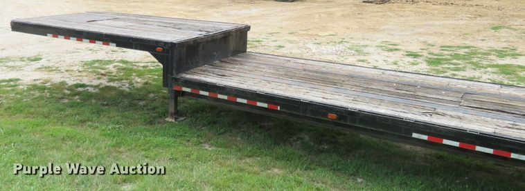 image for item FP9352 1973 Transcraft DT-20-43  drop deck equipment trailer